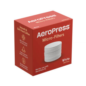 Popieriniai filtrai AeroPress kavinukui, 350vnt